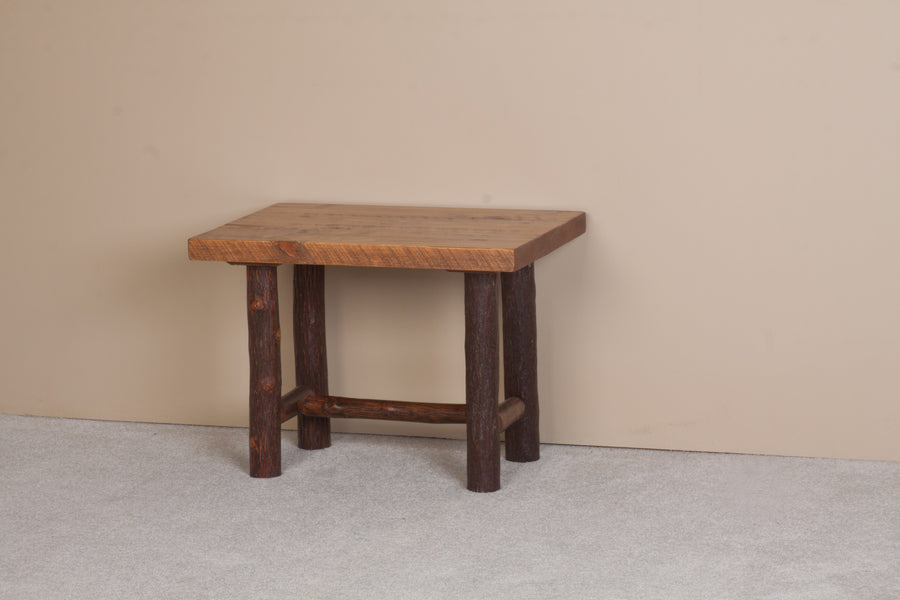 Sawtooth Hickory End Table
