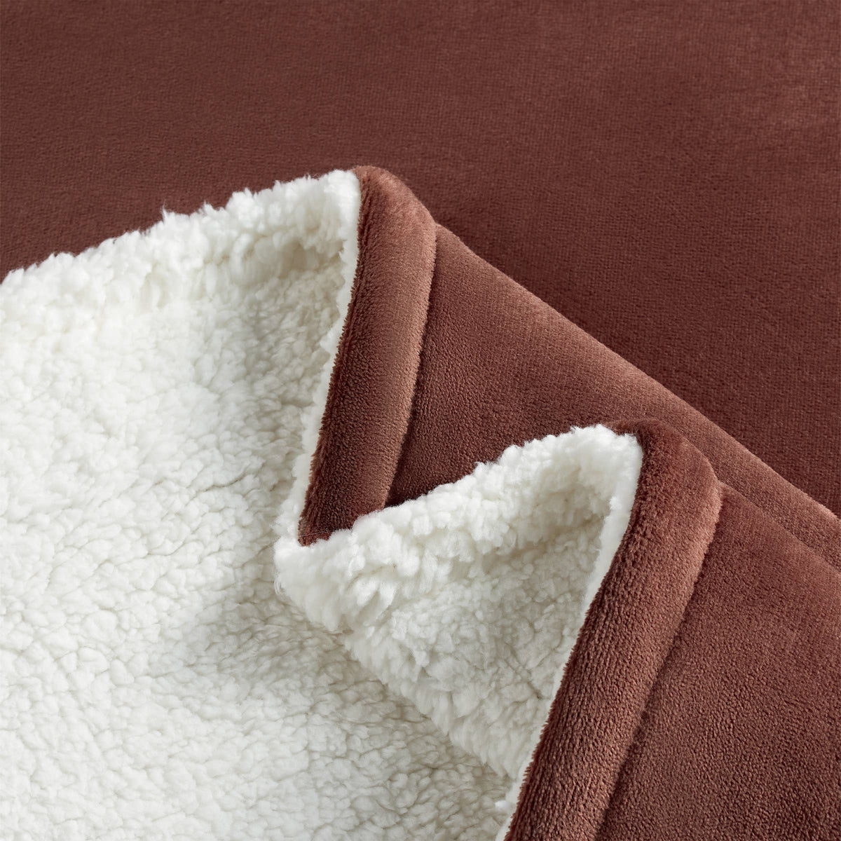 Sherpa Throw Blanket, Case of 4, Reversible, Color options