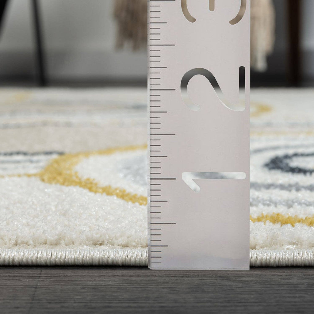 Abani Rugs Deco Modern Links Area Rug