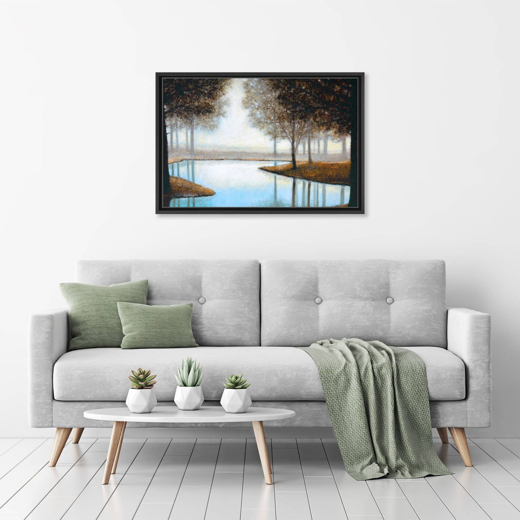 Woodland Retreat Framed Canvas Wall Art by Norman Wyatt Jr.