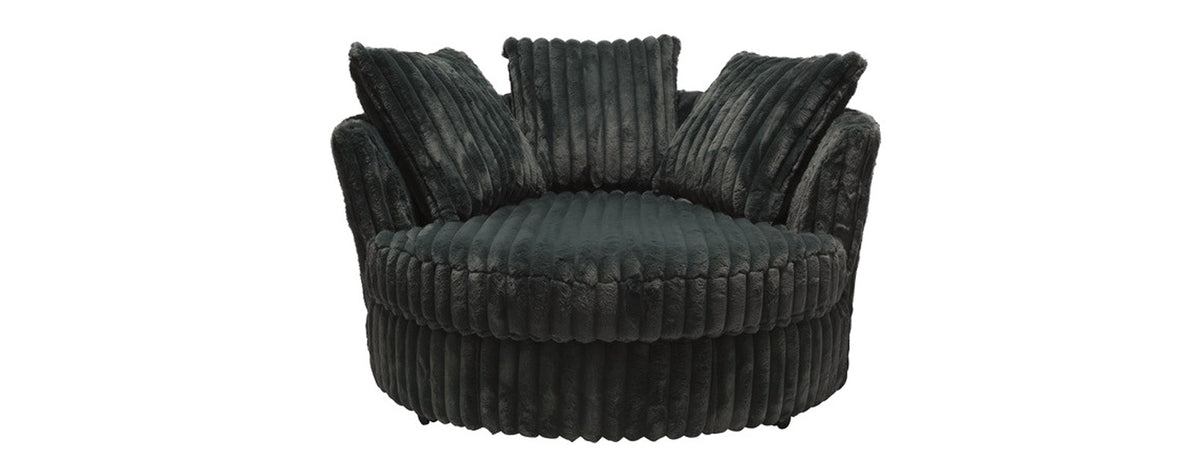 Swivel Chair — Galactic Charcoal