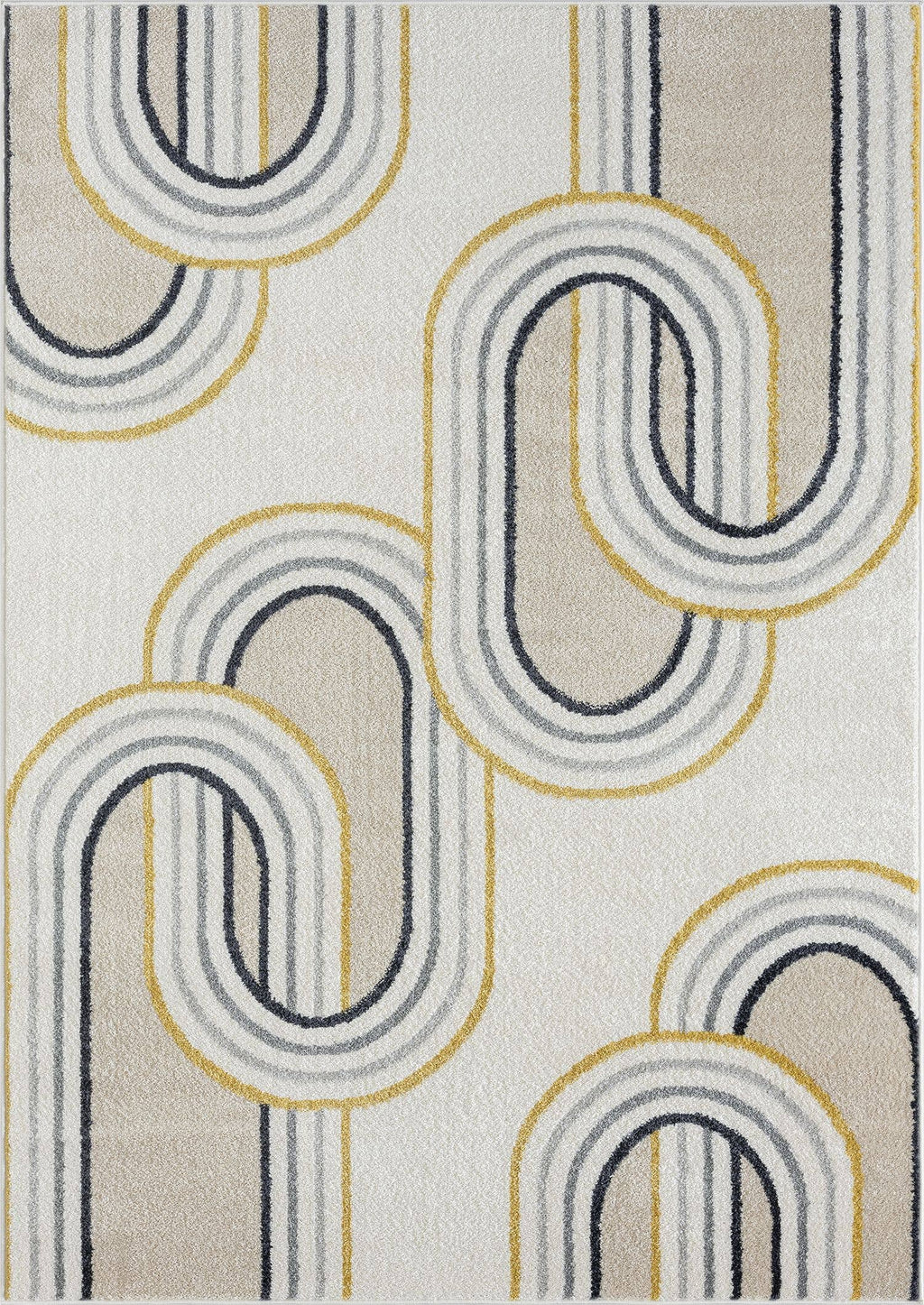 Abani Rugs Deco Modern Links Area Rug
