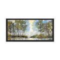 Lakeside View III Framed Canvas Wall Art by Norman Wyatt Jr.