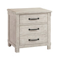 Snowfall Bedroom Collection — Nightstand with USB