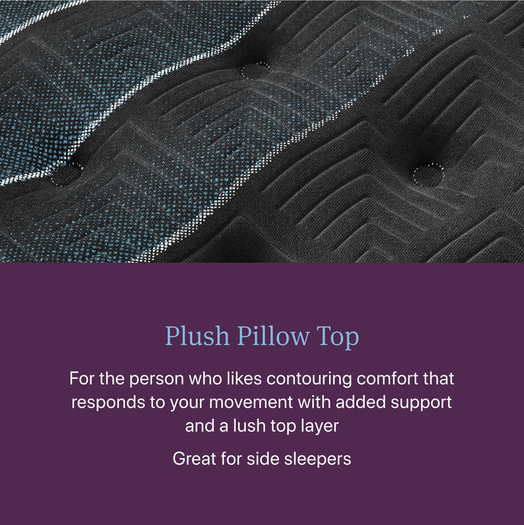 Beautyrest World Class L4 Plush Pillow Top - feel scale
