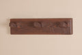 Barnwood Coat Rack 24 inch dark