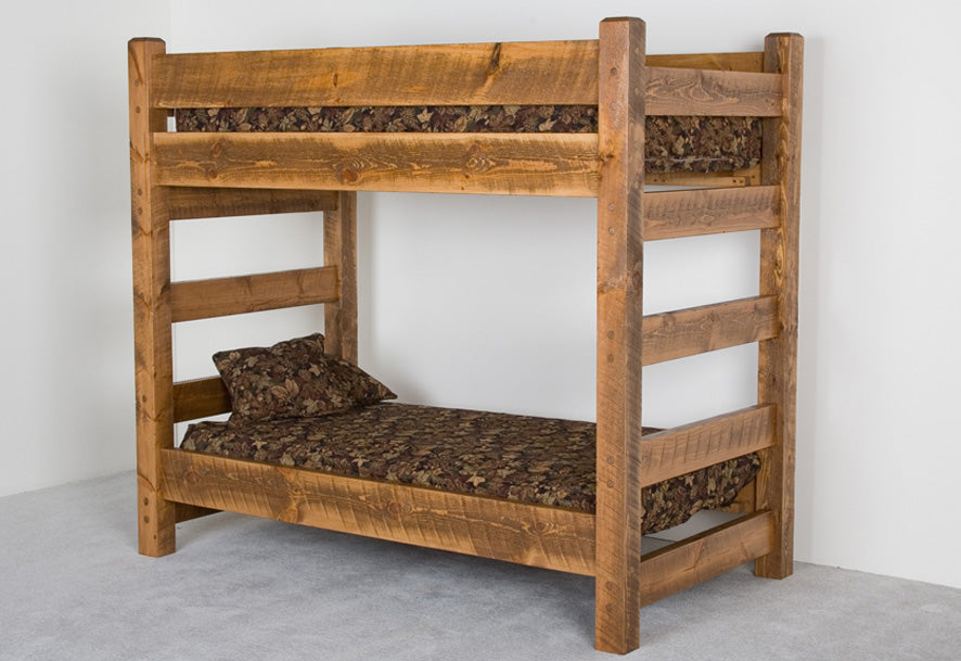 Barnwood Bunk Bed - Made to Order, configure your size
