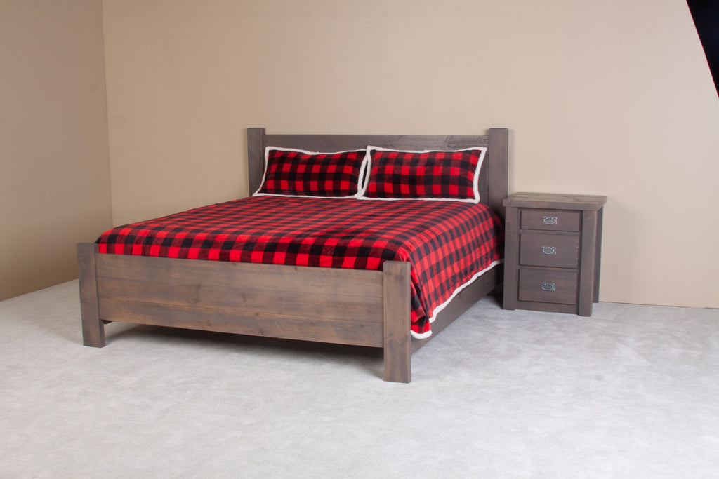 Mustang Bed grey finish