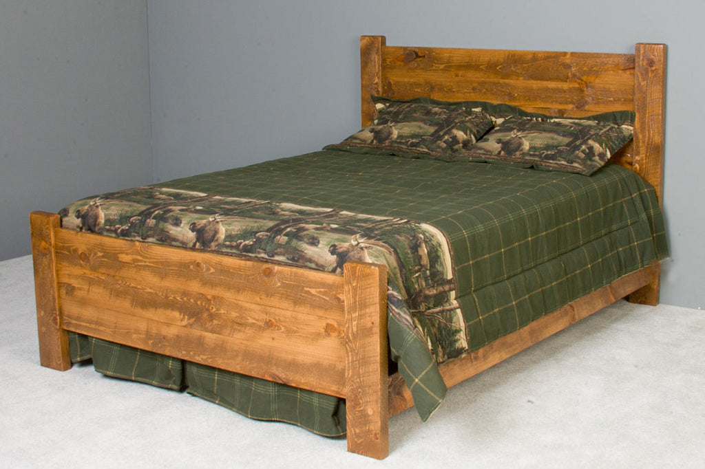 Mustang Bed honey pine