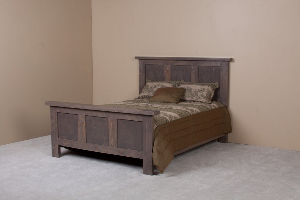 Pioneer Bed grey finish