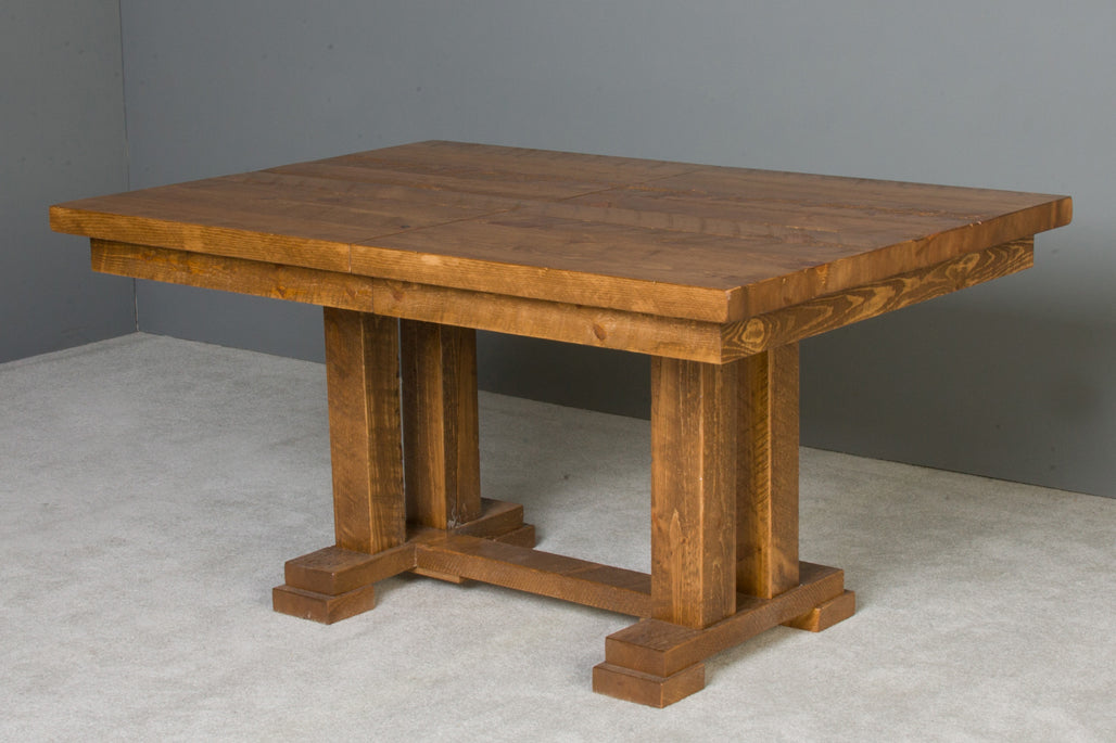 Barnwood Trestle Table