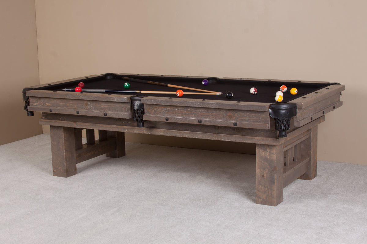 Barnwood Cheyenne Billiard Table grey