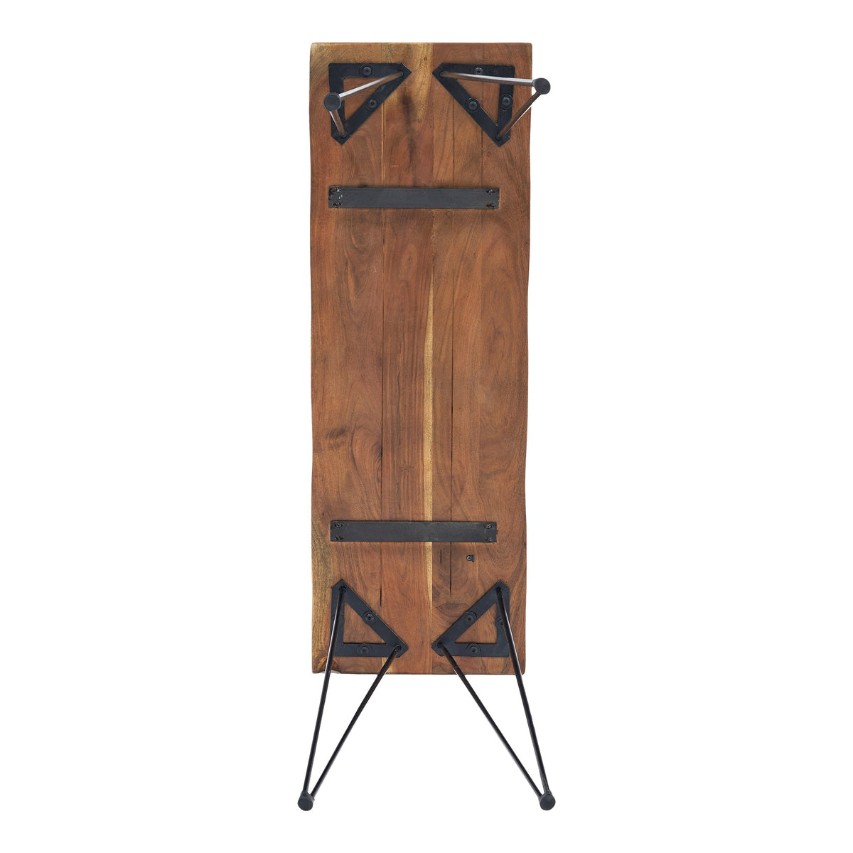 Live Edge Hairpin Console