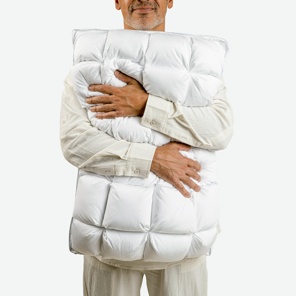 FabricTech SoftCell Lite Pillow on bed