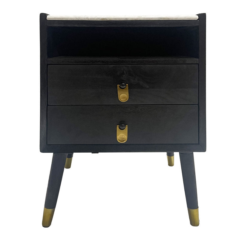 Luxe Marble Top  Side Table