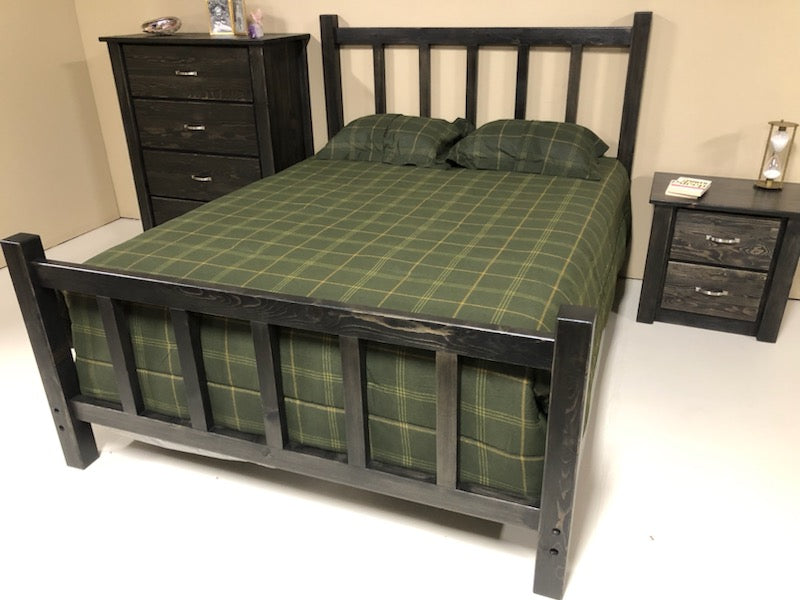 Majestic Pines Tacoma Bed - Black