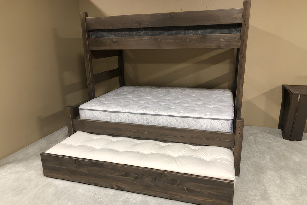 Majestic Pines Bunk Bed with Trundle - Weathered Gray