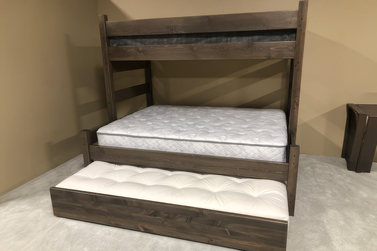 Majestic Pines Bunk Bed with Trundle - Weathered Gray