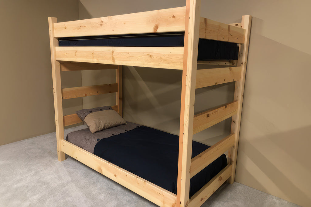 Majestic Pines Bunk Bed - Twin/Twin, Clear