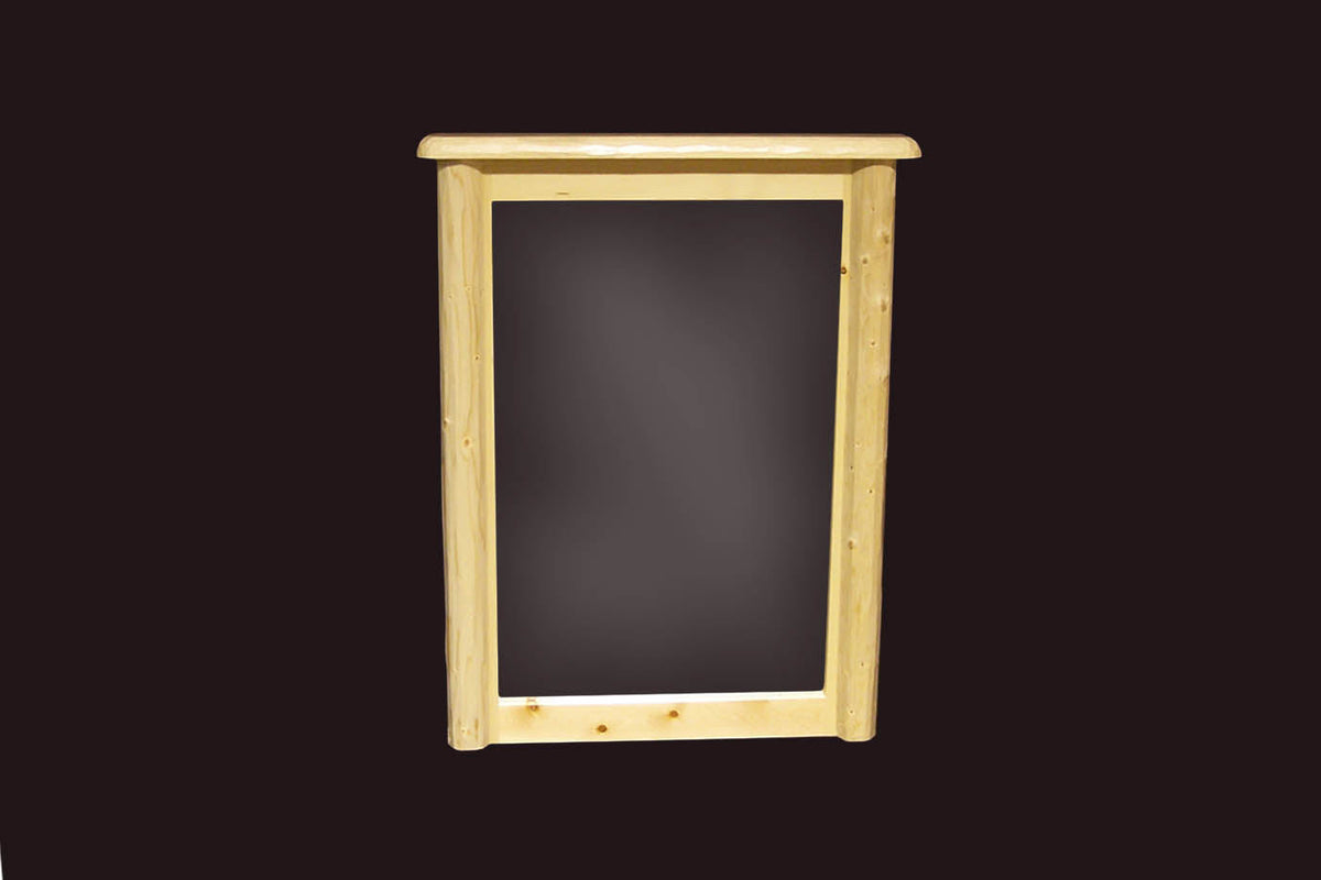 Northwoods Log Mirror