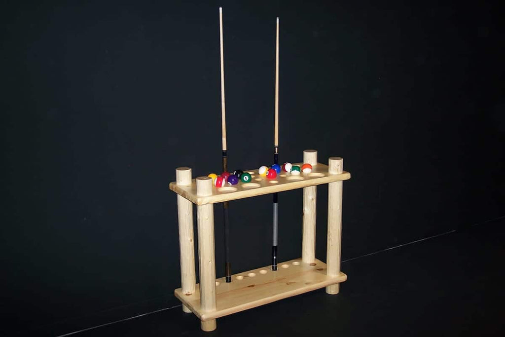 Pine Cue Rack Floor style