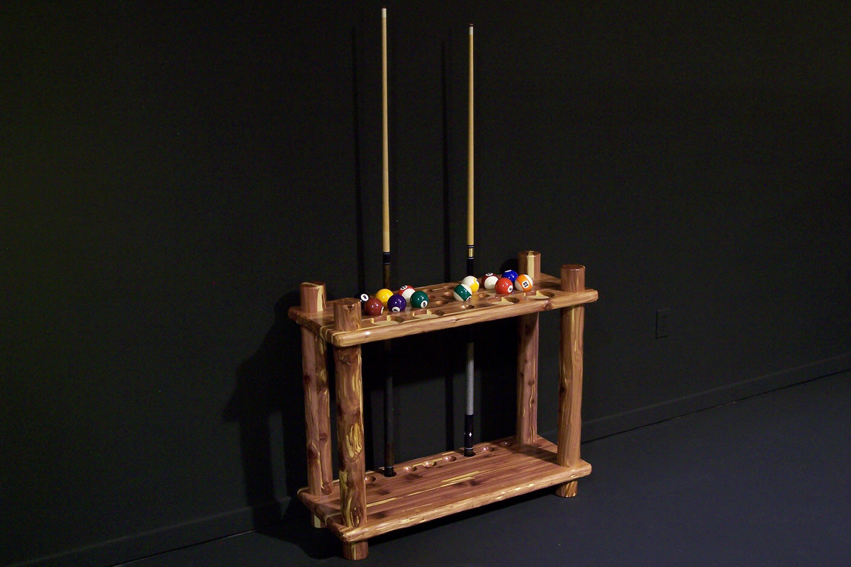 Red Cedar Cue Rack