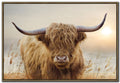 Highland Sunset canvas wall art