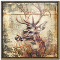 Deer Vintage Illustration I canvas wall art