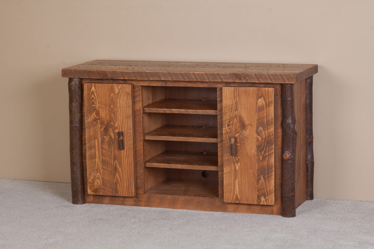 Sawtooth Hickory TV Stand