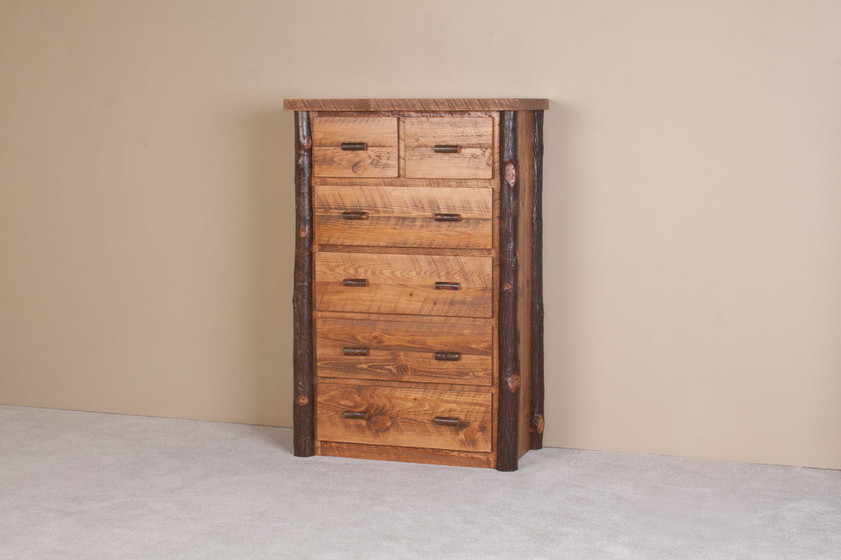 Sawtooth Hickory 6 Drawer Chest