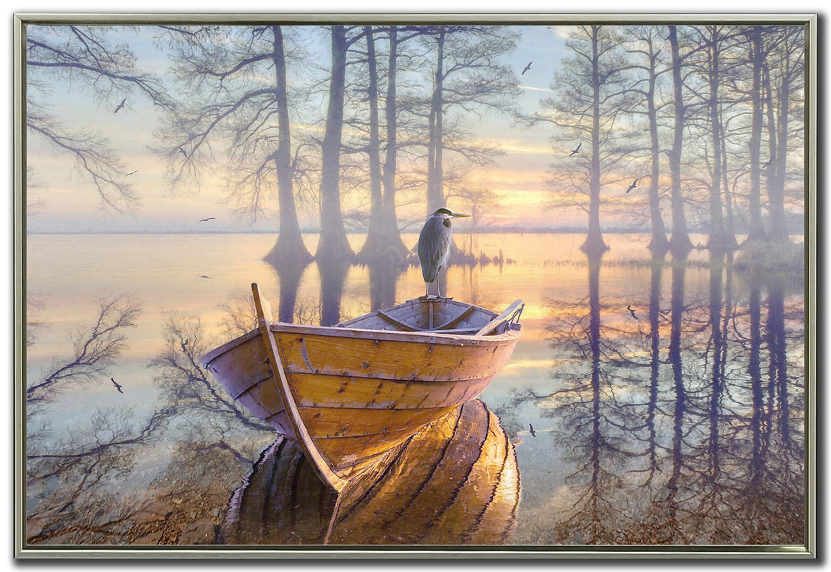 Evening Resters canvas wall art