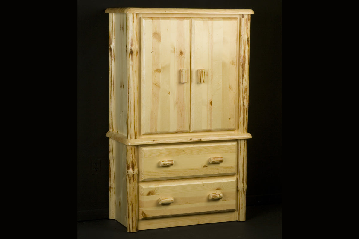 Wilderness 2 Drawer Armoire