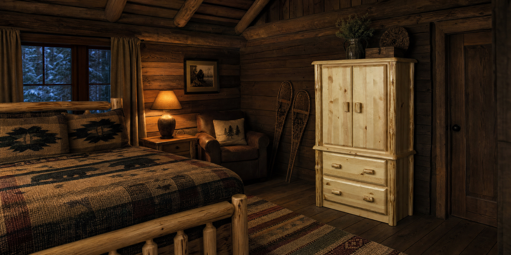 Wilderness 2 Drawer Armoire