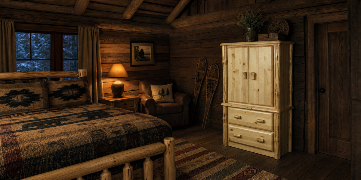 Wilderness 2 Drawer Armoire