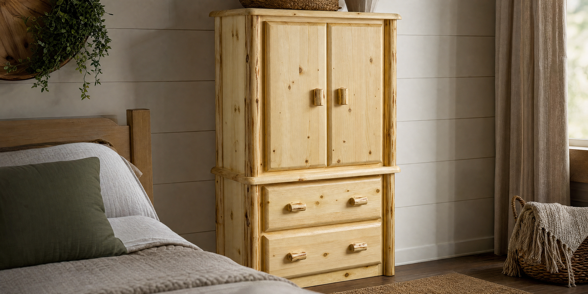 Wilderness 2 Drawer Armoire