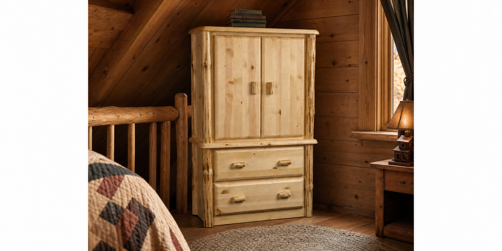 Wilderness 2 Drawer Armoire
