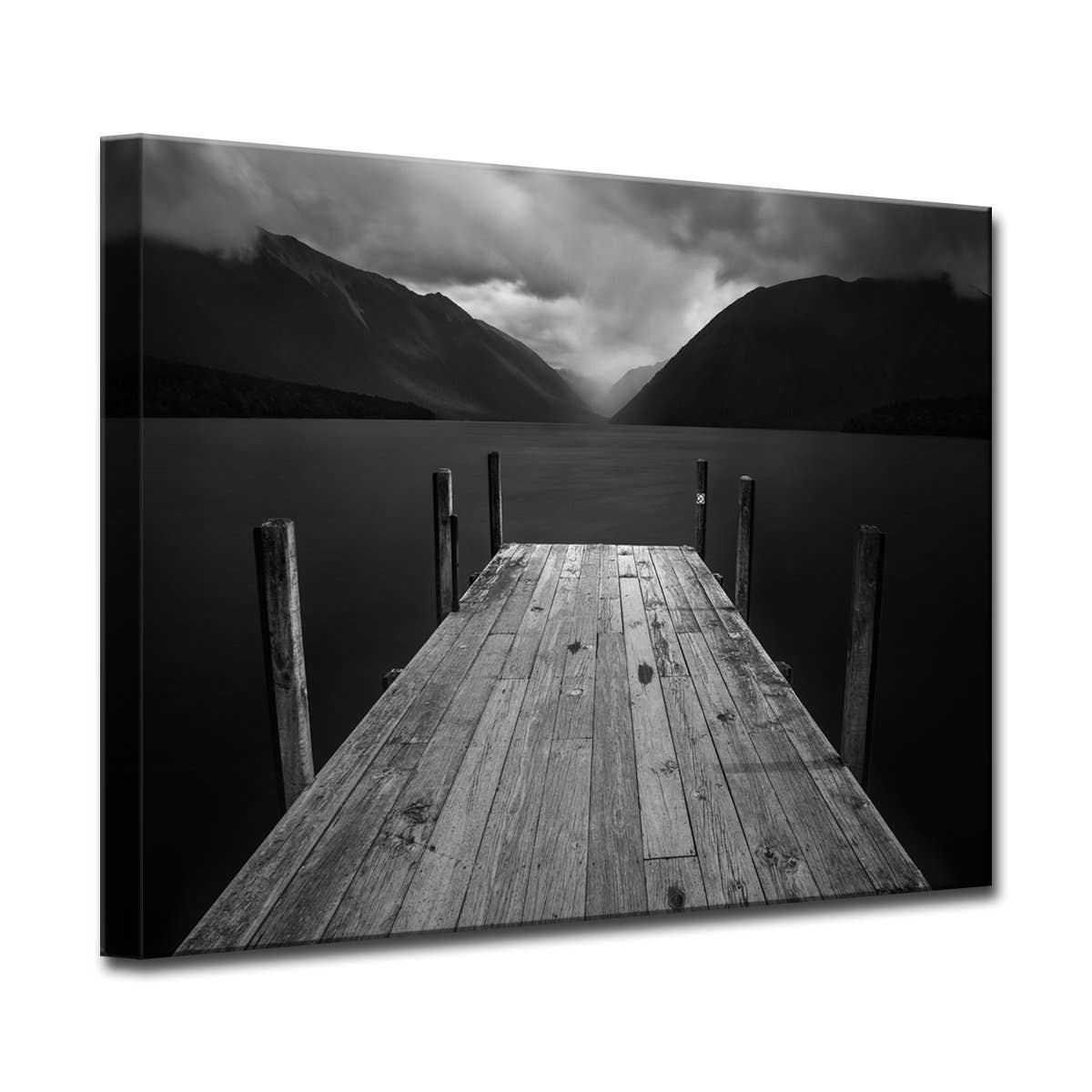 'The Lake' Wrapped Canvas Wall Décor