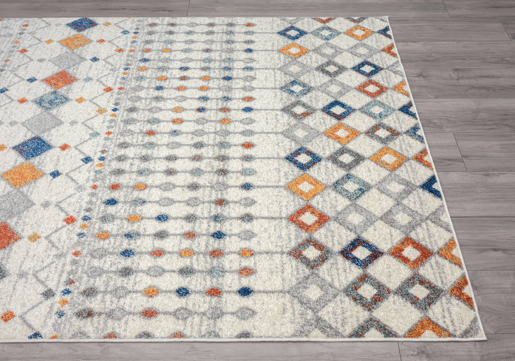 Abani Casa CAS150A Moroccan Multi-Color Area Rug