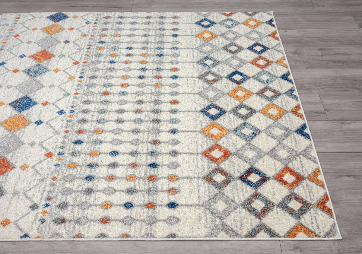 Abani Casa CAS150A Moroccan Multi-Color Area Rug