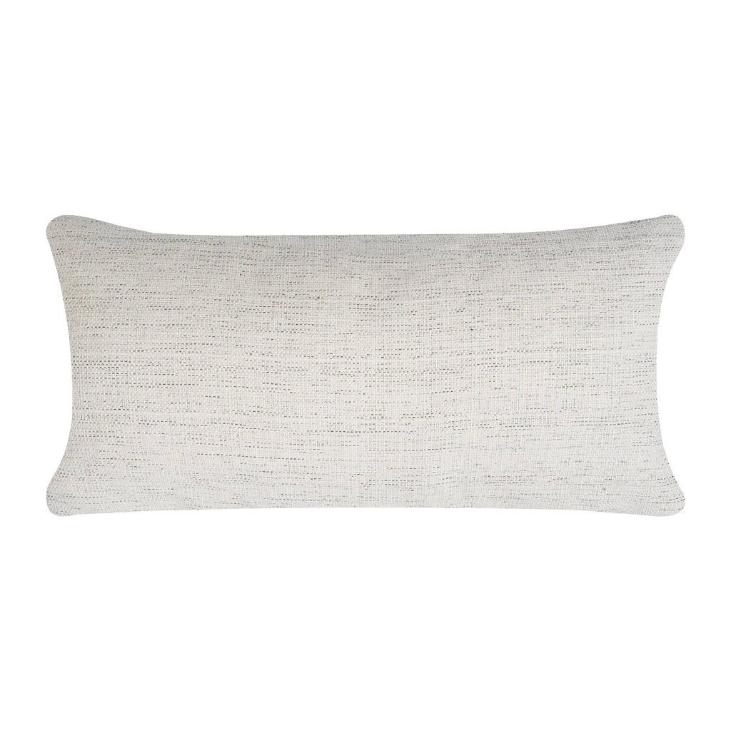 The My Cloud Slope Pillow is a rectangular, off-white lumbar pillow with a subtle woven texture and slightly curved edges. Made from polyester, it features a minimalist design thats incredibly comfortable and versatile, ideal for decorative or supportive use on furniture.