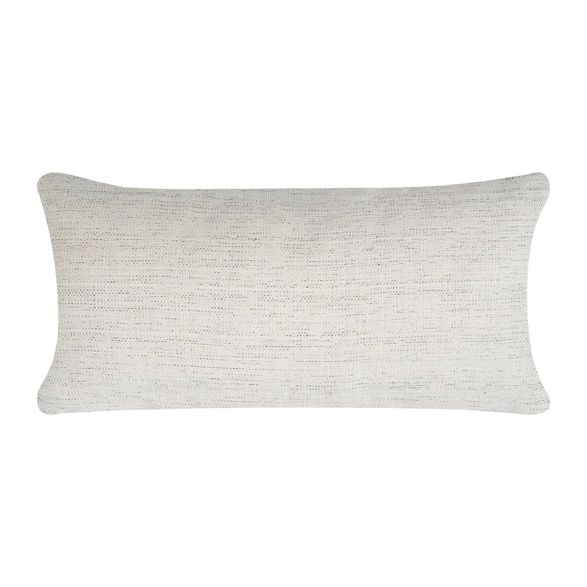 The My Cloud Slope Pillow is a rectangular, off-white lumbar pillow with a subtle woven texture and slightly curved edges. Made from polyester, it features a minimalist design thats incredibly comfortable and versatile, ideal for decorative or supportive use on furniture.