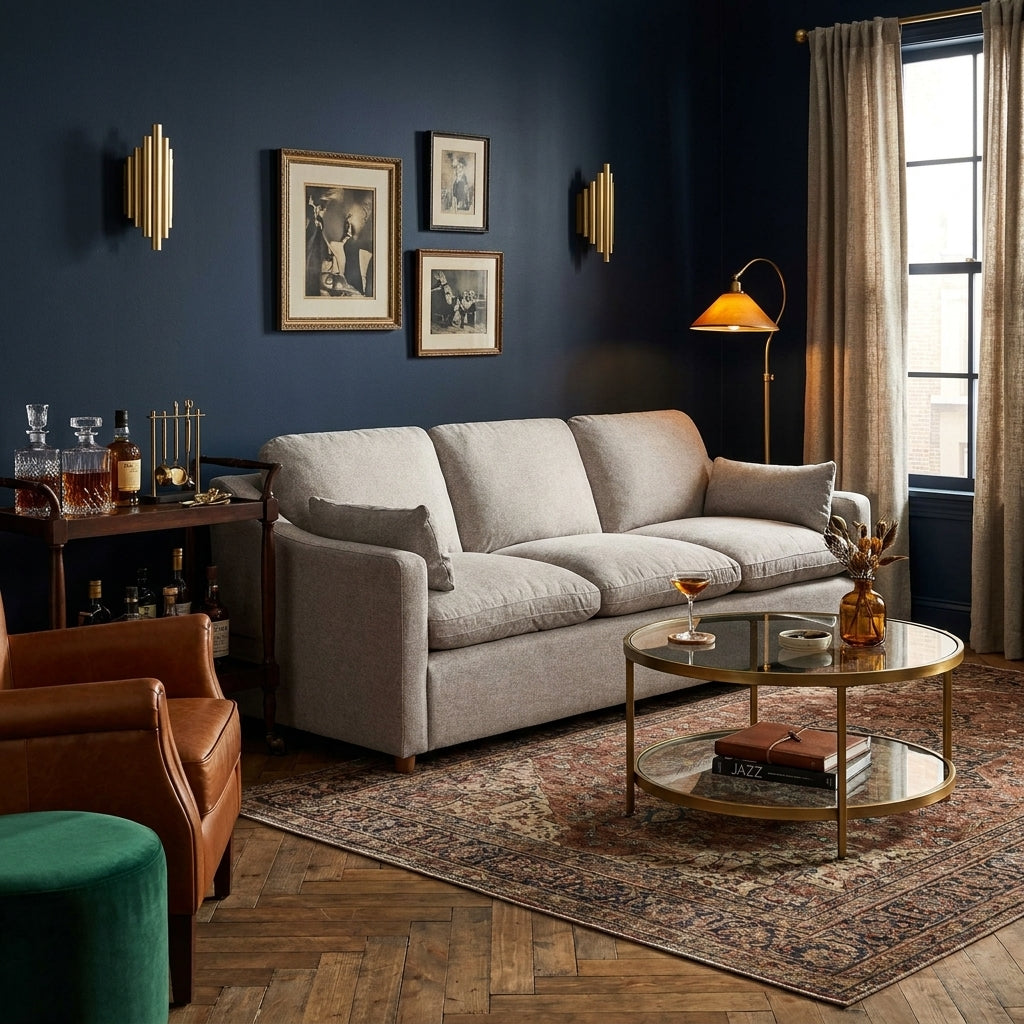 My Cloud Slope Sofa — Ivory Greige / Speakeasy