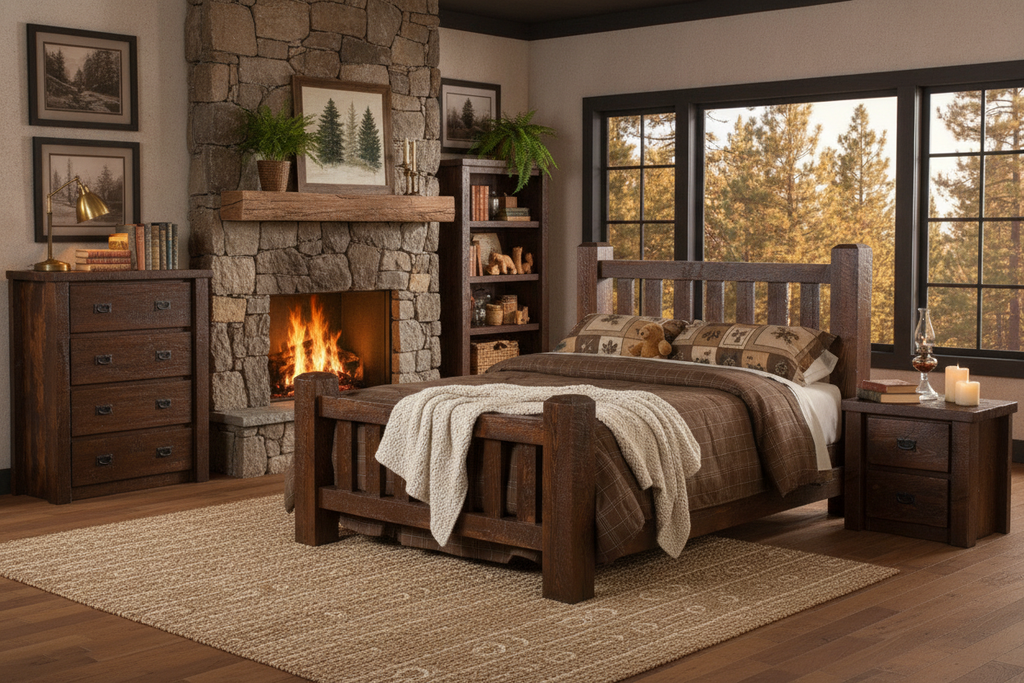 Lumberjack Bed — Modern Rustic