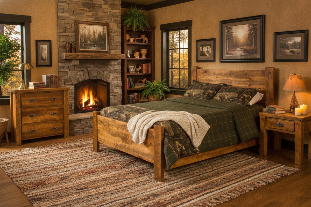 Mustang Bed — Modern Rustic