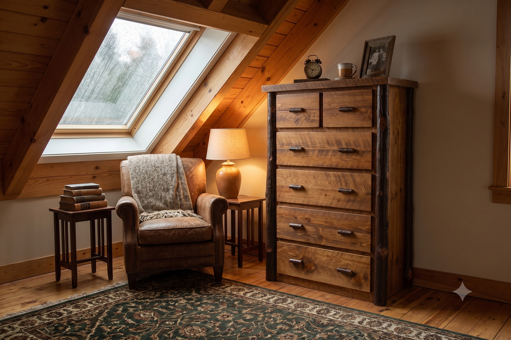 Sawtooth Hickory 6 Drawer Chest