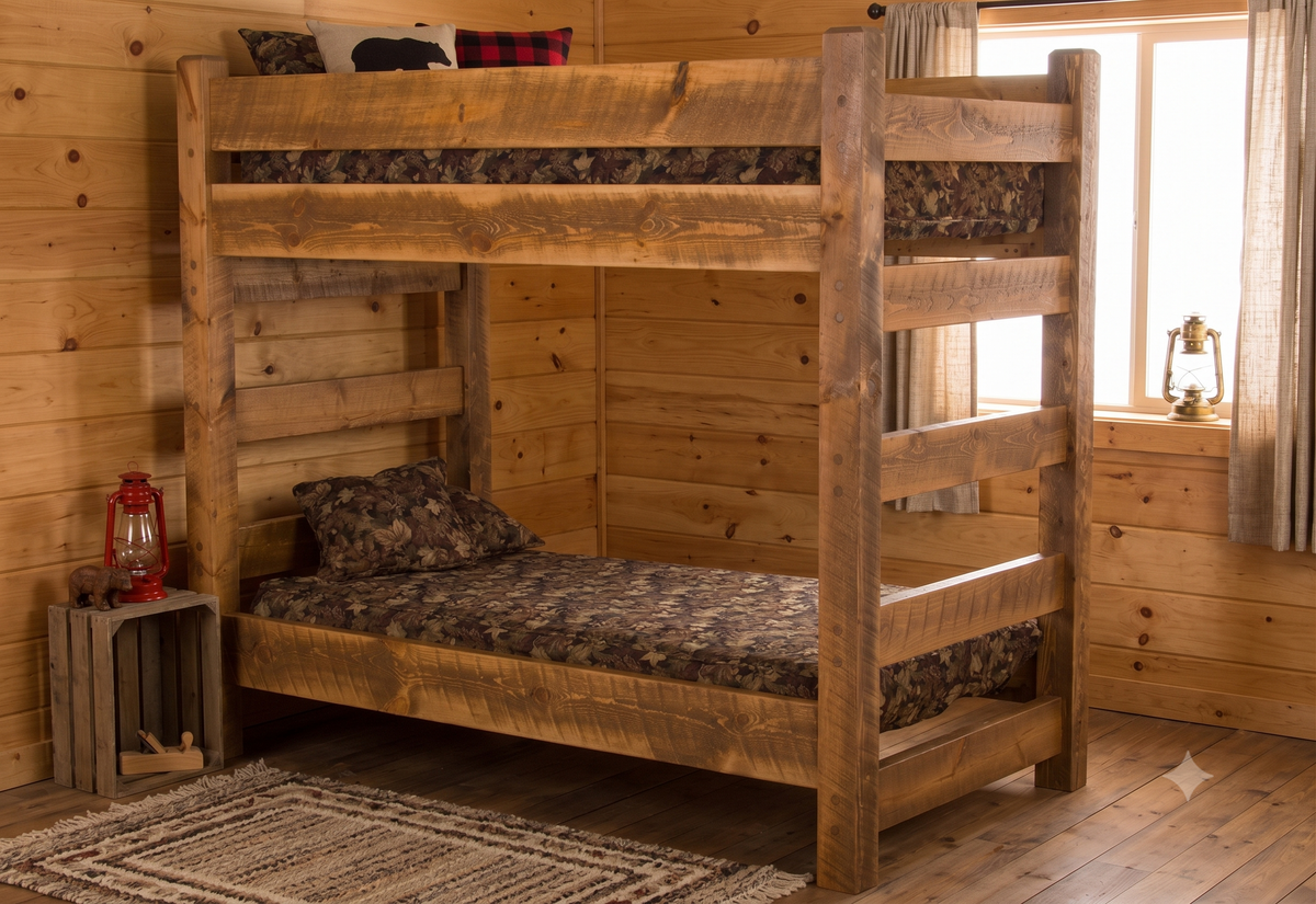 Barnwood Bunk Bed