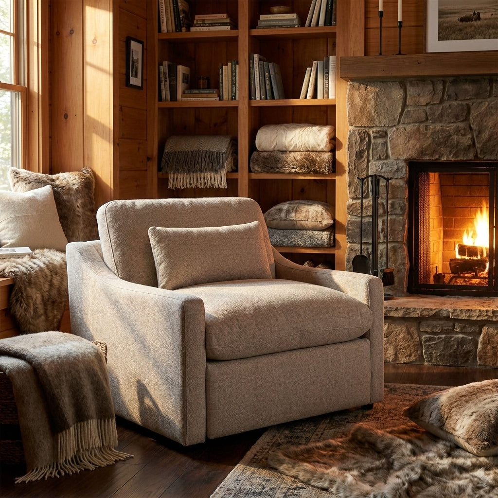 My Cloud Slope Power Recliner — Cozy Rustic Cabin