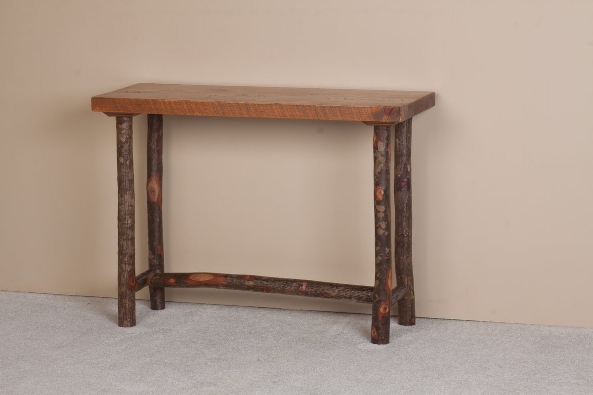 Sawtooth Hickory sofa table