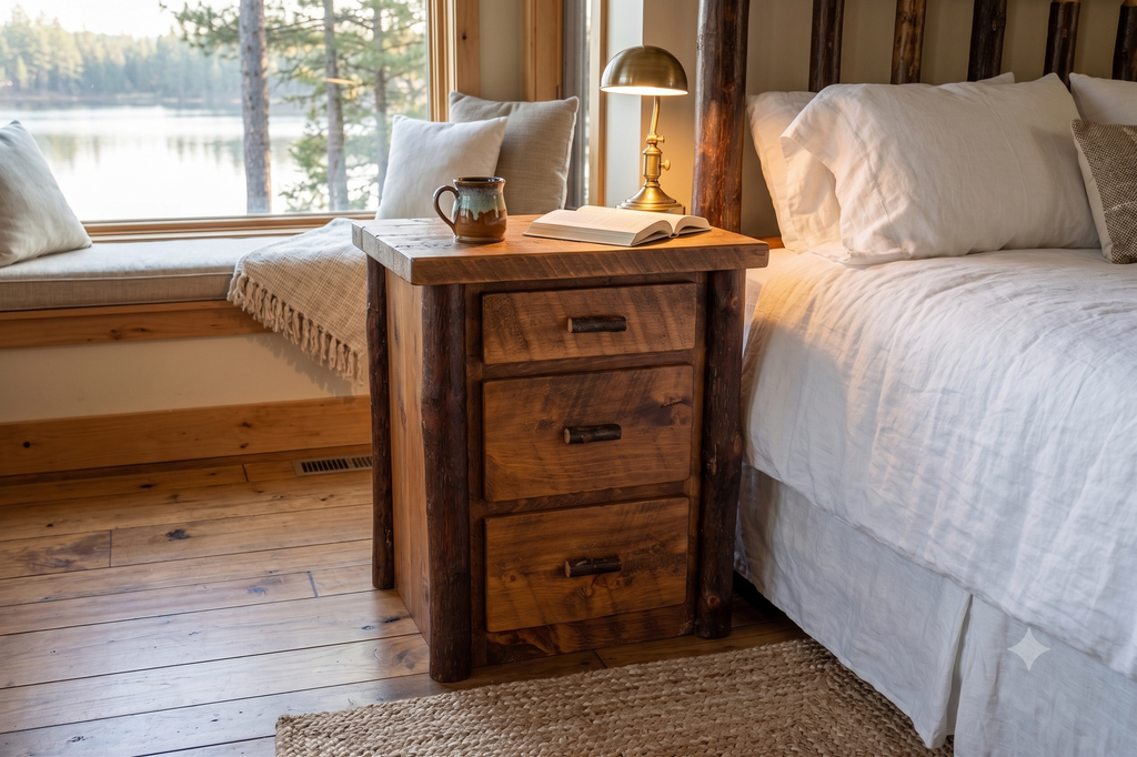 Sawtooth Hickory Nightstand