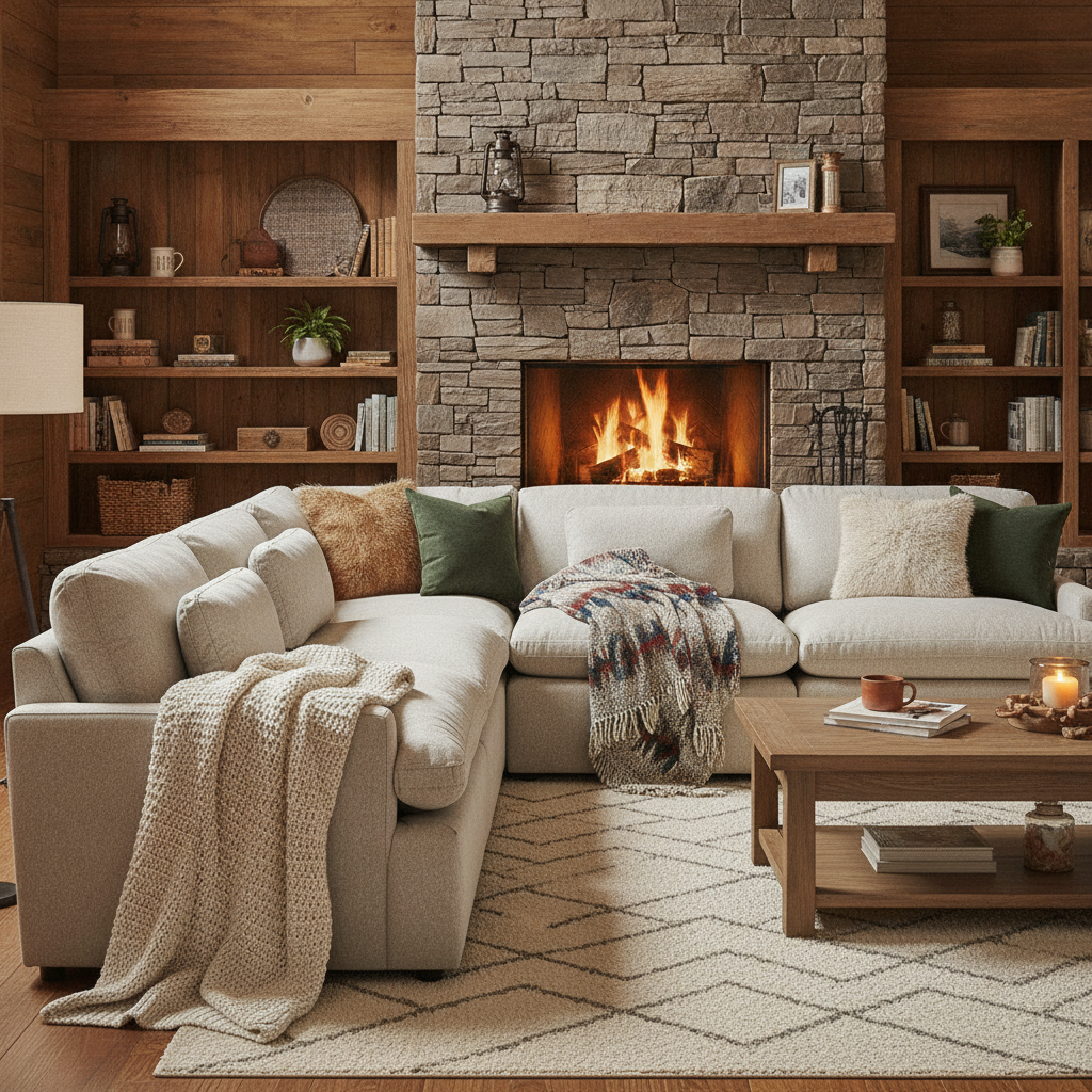 My Cloud Modular Sectional — Cozy Rustic Cabin